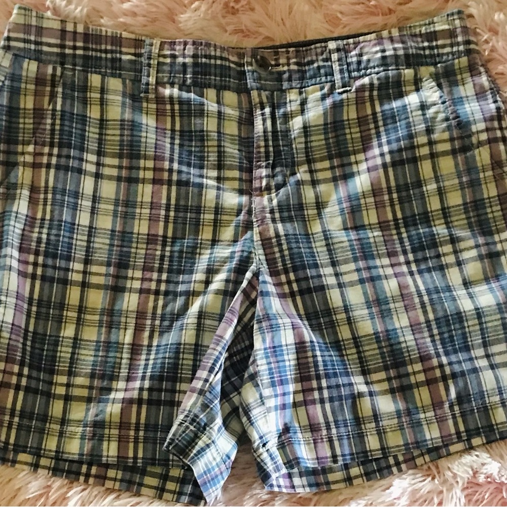 Plaid shorts Sz 4